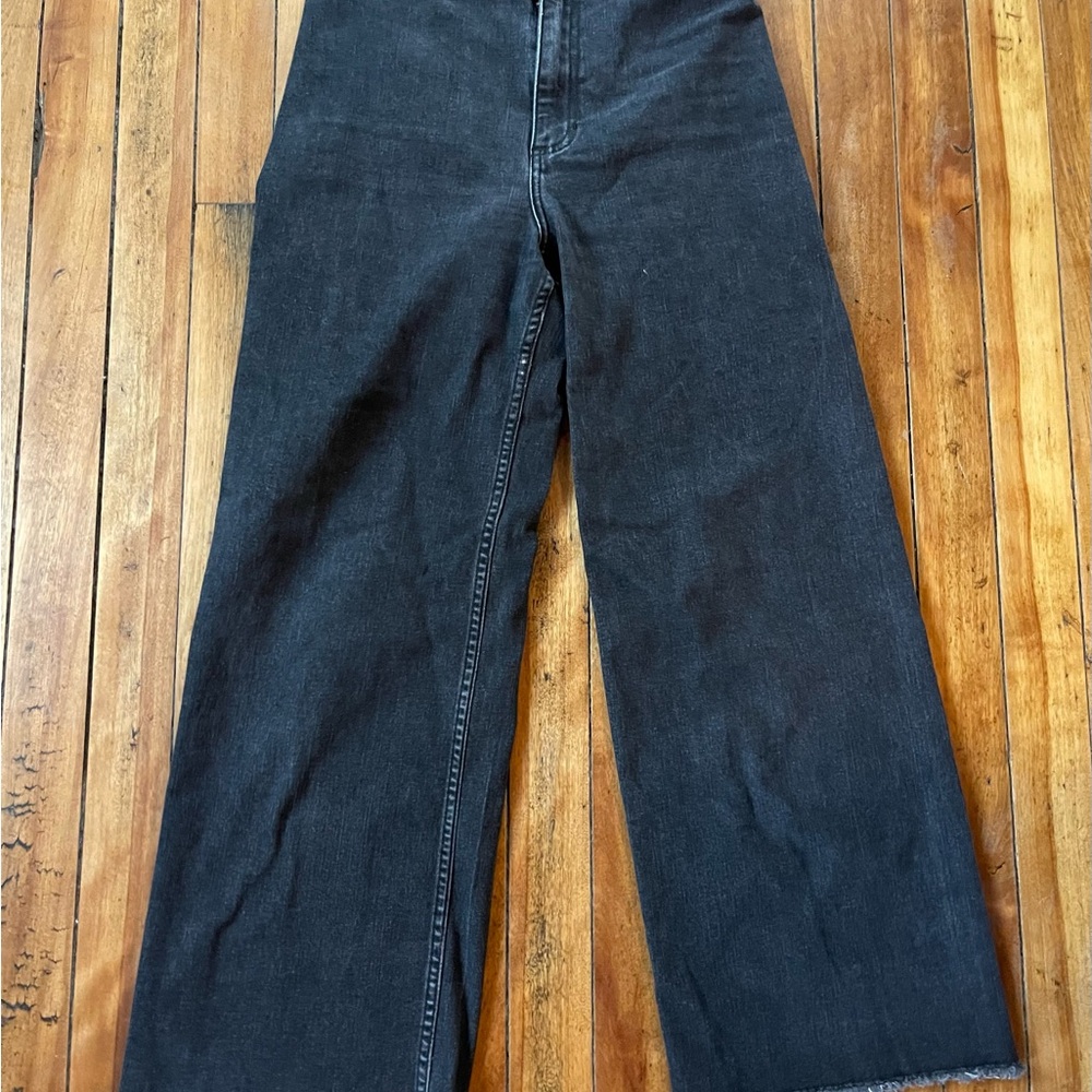 Billabong Wide-Leg Black Denim Jeans
